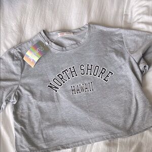 Gray North Shore Hawaii Kids T-Shirt